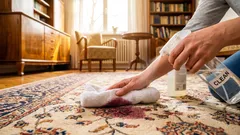 Hur man får bort en gammal vinfläck: steg-för-steg-guide