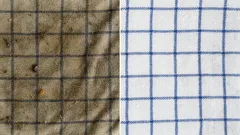 Hur man fräschar upp gamla kökshanddukar när tvätten inte räcker till: ett nytt sätt