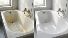 Badrummet är vitt igen: en metod som fungerade där allt annat misslyckades